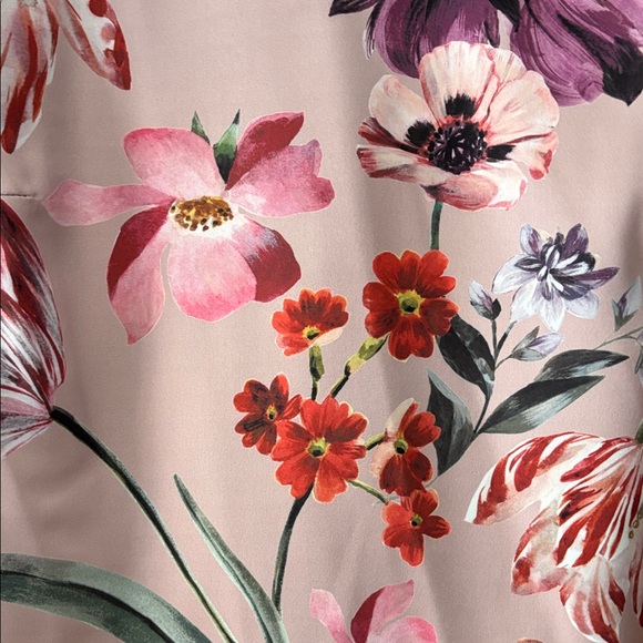 JCrew size M drapey mock neck blouse - Picture 3 of 6